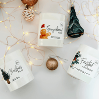 christmas candle set