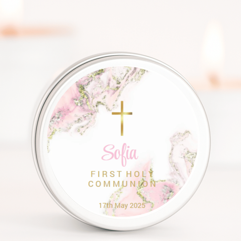 First Holy Communion Candle Favour