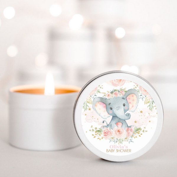 Baby Elephant Baby Shower Favour