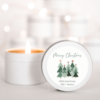 personalised candle
