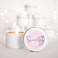 Corporate Thank you candles | Business Branding with Personalise Message | 10-12hours burn time Candle RISE The Candle Studio