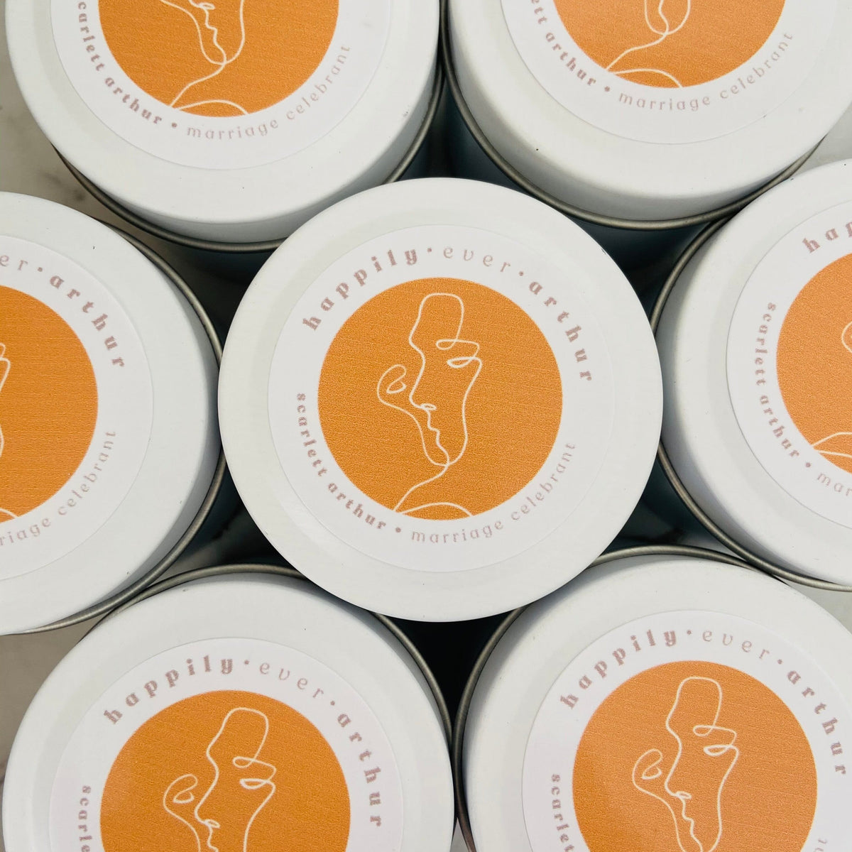 Corporate Thank you candles | Business Branding with Personalise Message | 10-12hours burn time Candle RISE The Candle Studio