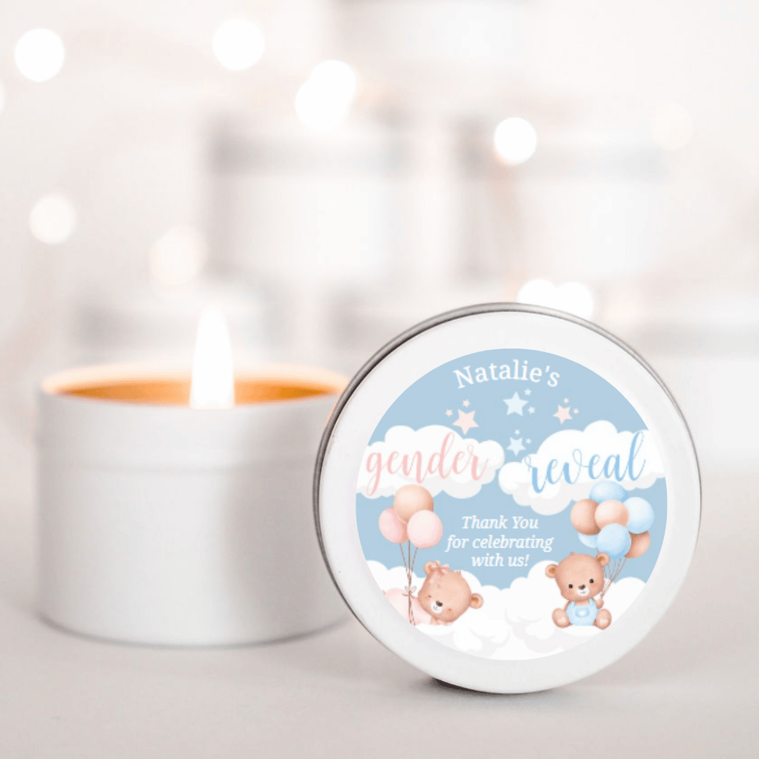 gender reveal candles