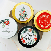 christmas candle set