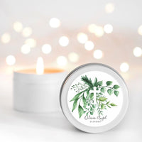 Christening Candle Favours | Personalisation | 10-12 hours burn time Candle RISE The Candle Studio