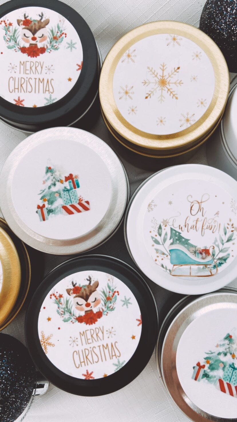 Scented Candle Travel tin Gift Packs Candle RISE The Candle Studio