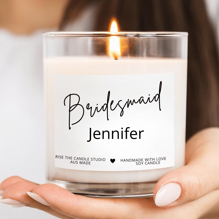 Bridesmaid Personalised Candle