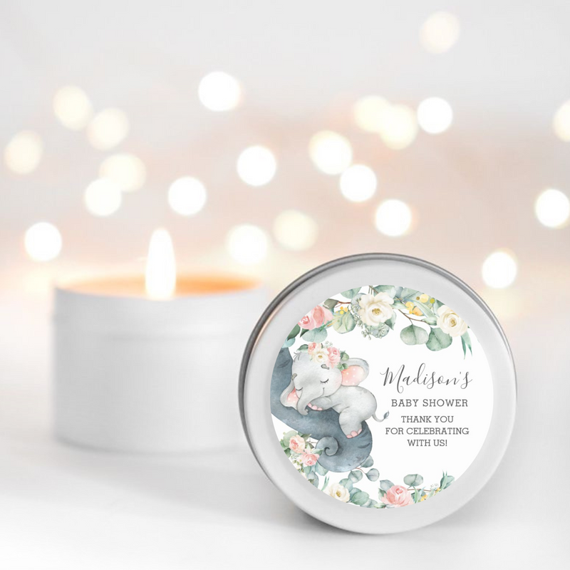 baby elephant personalised favor