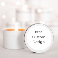 Custom Designed | Branded Candle | Corporate Thank you candles | Business Branding with Personalise Message | 10-12hours burn time