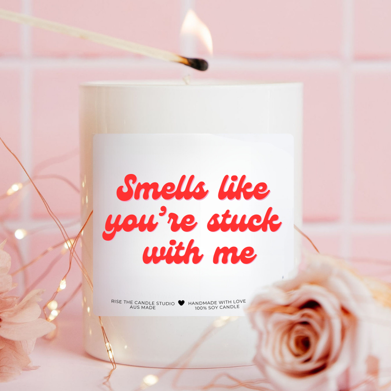 funny valentines candle