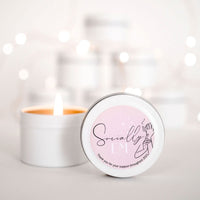 Custom Designed | Branded Candle | Corporate Thank you candles | Business Branding with Personalise Message | 10-12hours burn time Candle RISE The Candle Studio 