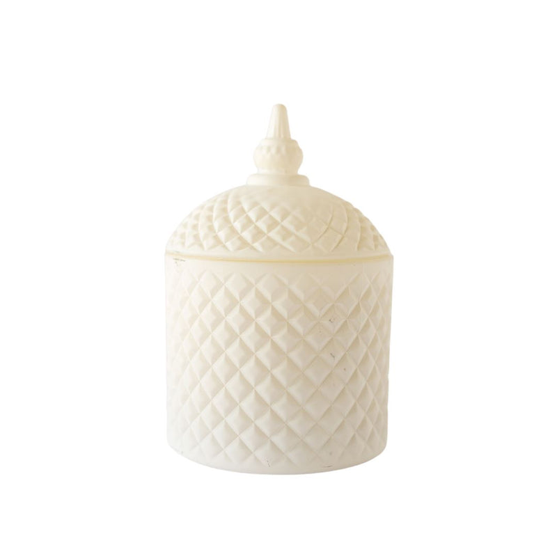 Luxury Candle | Matte White Candle RISE The Candle Studio 